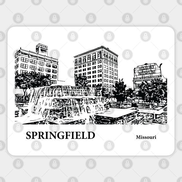 Springfield Missouri Magnet by Lakeric